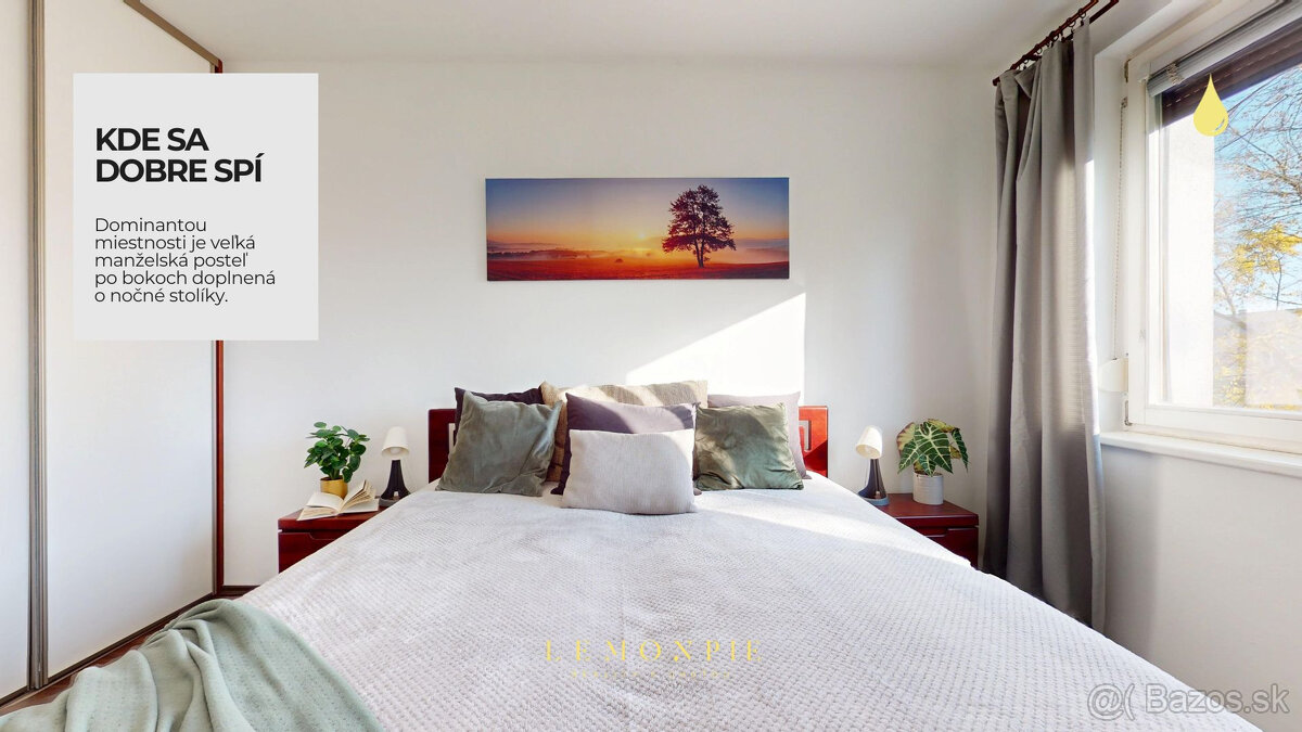 NA PREDAJ PRIESTRANNÝ 3-IZBOVÝ BYT S LODŽIOU V RUŽINOVE - 19