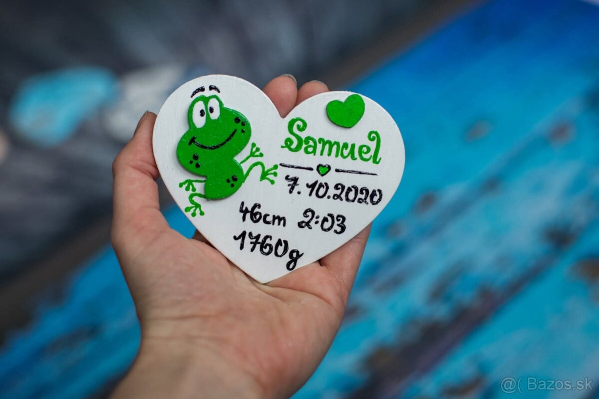 Ručne maľované magnetky - 19