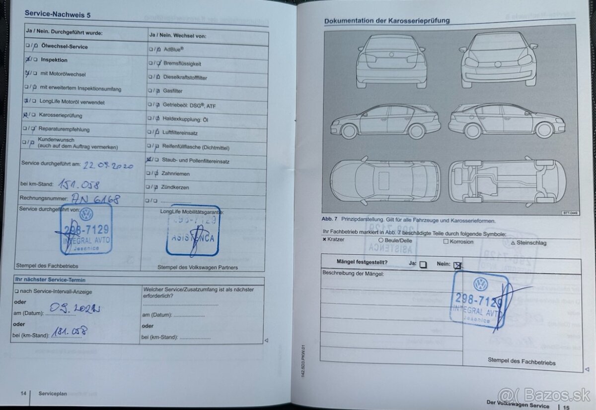 Volkswagen Sharan 2.0 CR 103kW,2014,7miest,serviska,196000km - 19