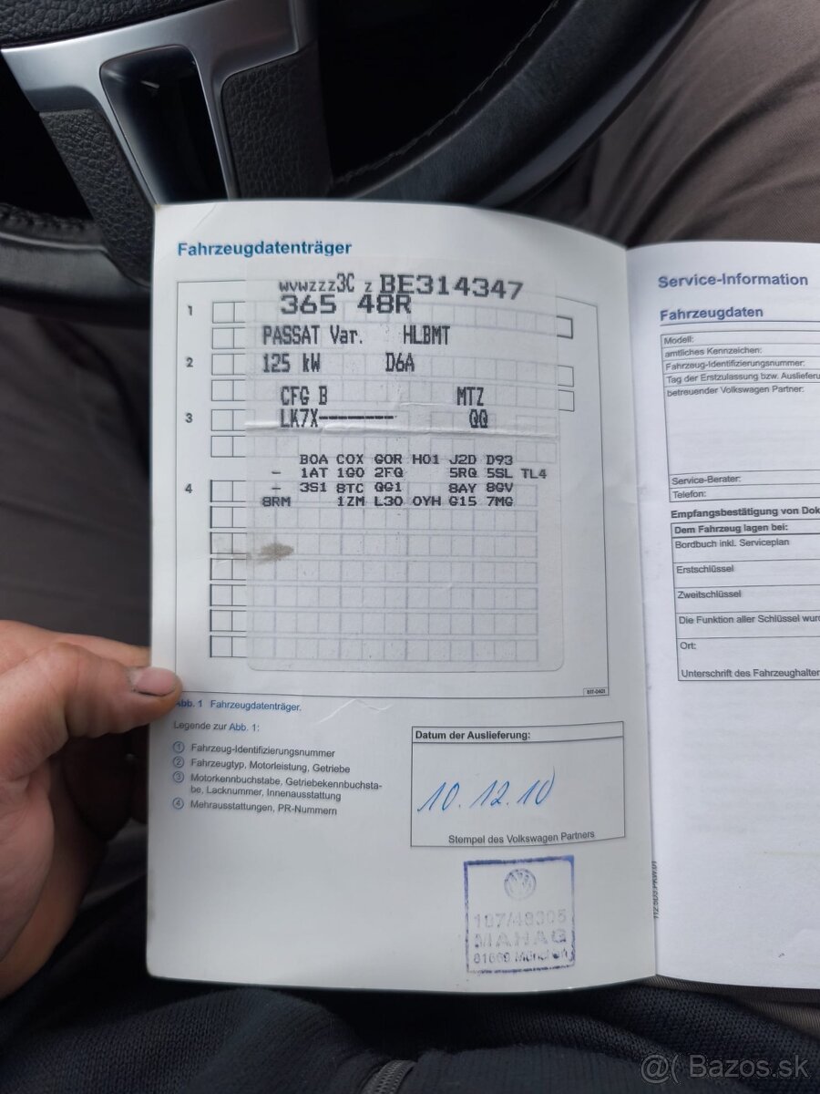 Volkswagen Passat B7 Highline Combi 2.0TDI 125kw automat 4x4 - 19