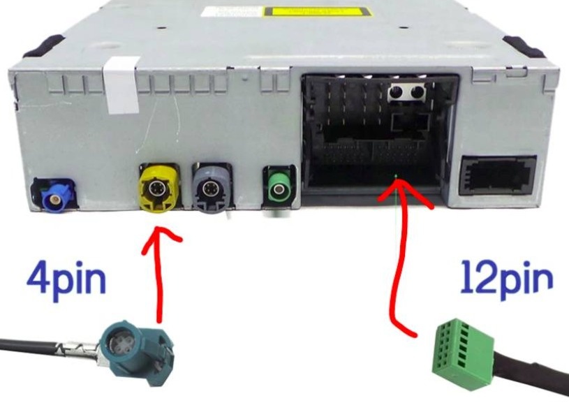 Bluetooth adapter modul AUDI RNS COLUMBUS RNS-E - 19