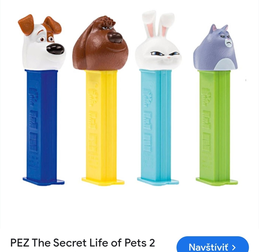 PEZ OBALY DISPENSER BONBONY BOX - 19
