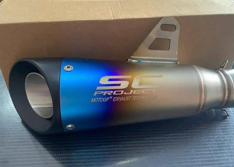 Nový športový ladený Nerezový univerzálny moto výfuk - 19