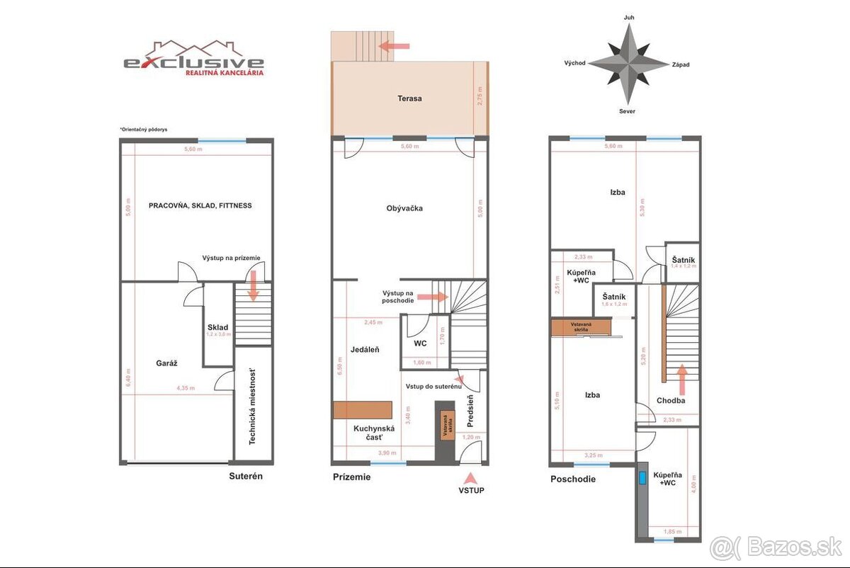 RODINNÝ DOM - TICHÁ DOLINA - PREŠOV, 200 m2 POZEMOK, TERASA, - 19