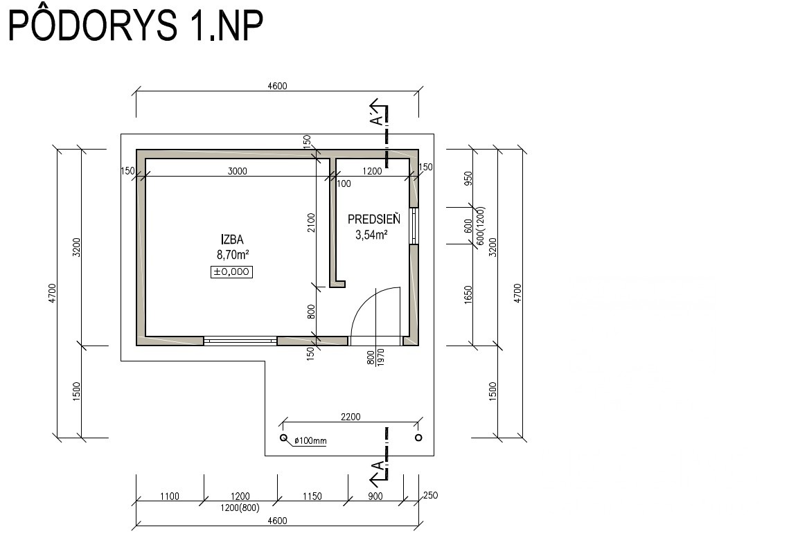 Krásna záhrada s malou murovanou chatkou v Kolárove, Čergov - 19