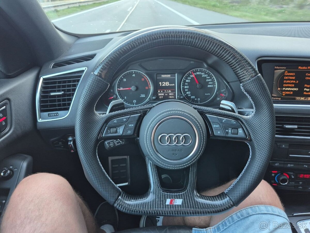 AUDI KARBONOVY ŠPORTOVÝ ZKOSENY VOLANT - 19
