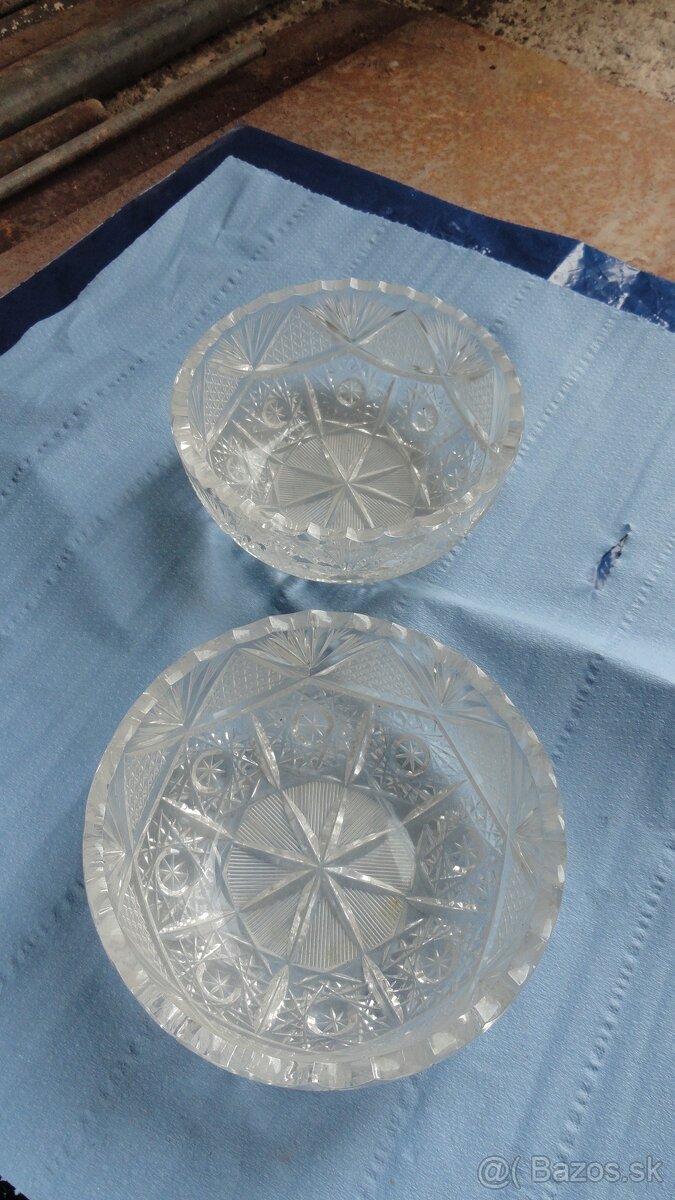 Krištášové doplnky, vázy, tácky - 19