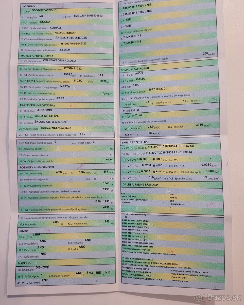 Škoda Kodiaq 4x4 DSG 93.tisíc km - 19