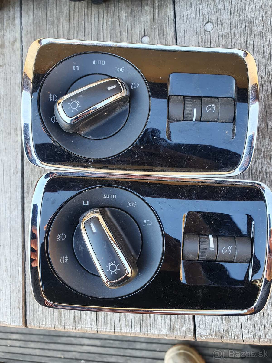 Diely ovládania, interiér Škoda Superb 2 - 19