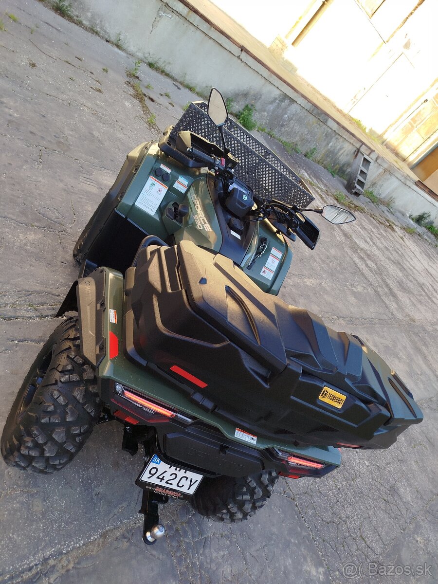 Cf moto 520 G2 nájazd iba 550km a v príplatkovej výbave - 19