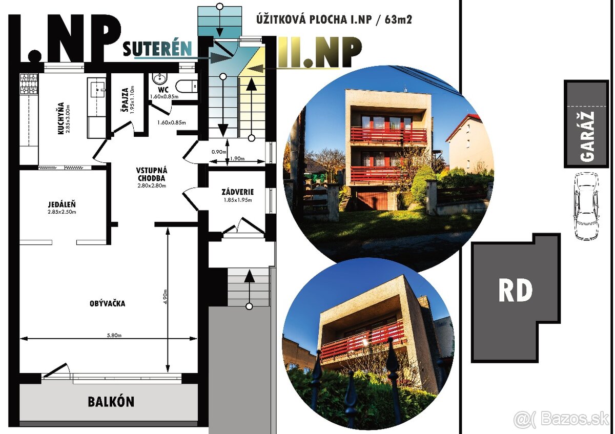 Na predaj rodinný dom v Lemešanoch - 19