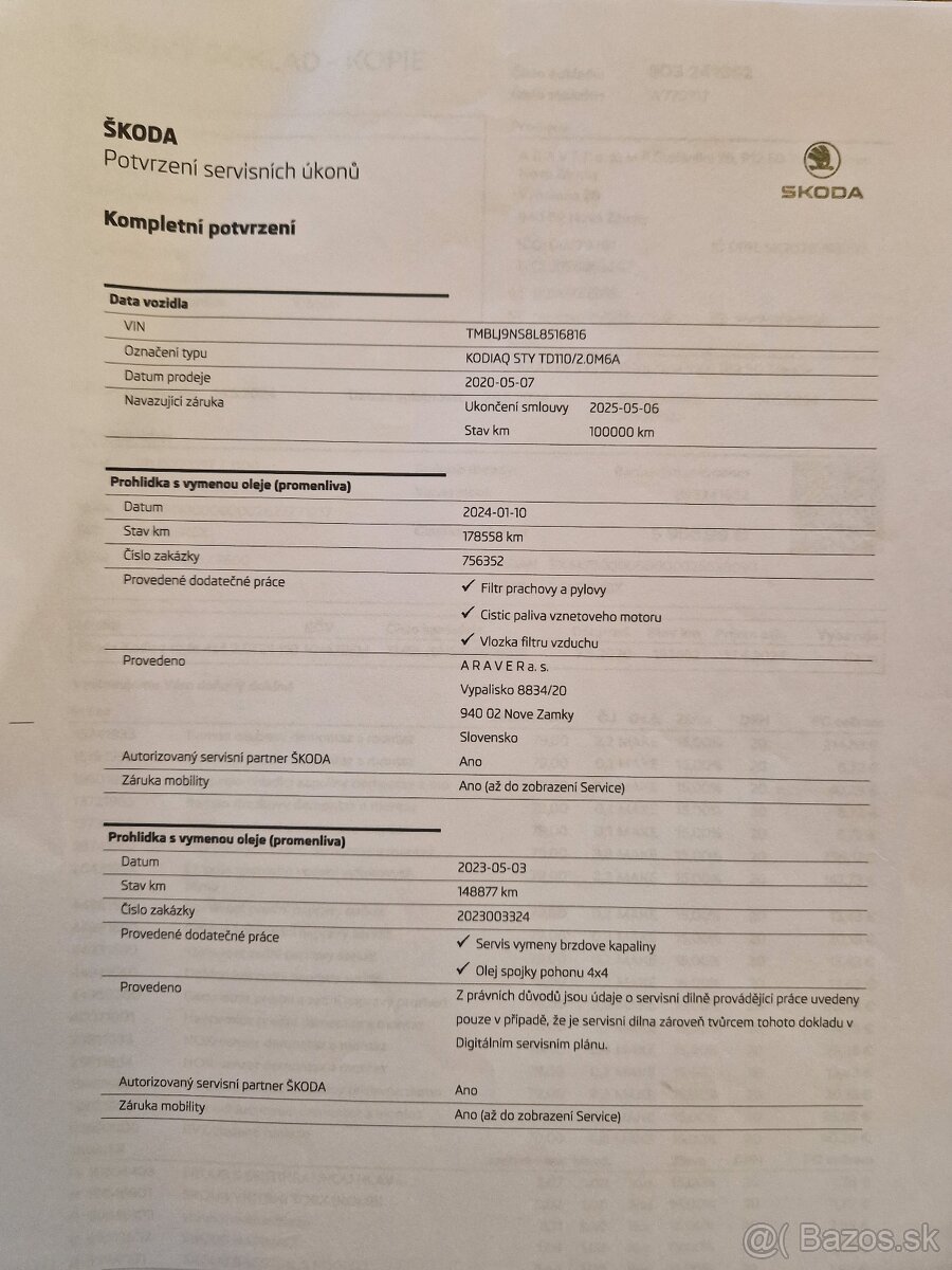 Predám Škoda Kodiaq 2.0 TDI 110kw/ 150Ps, 4x4, r.v. 2020 - 19