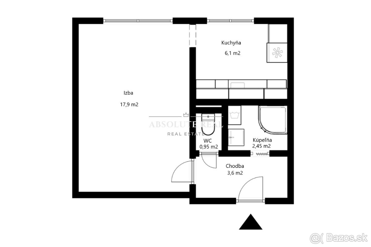 ABSOLUTE REAL / Pekný 1i byt v BA – Dúbravka, Drobného ulica - 19