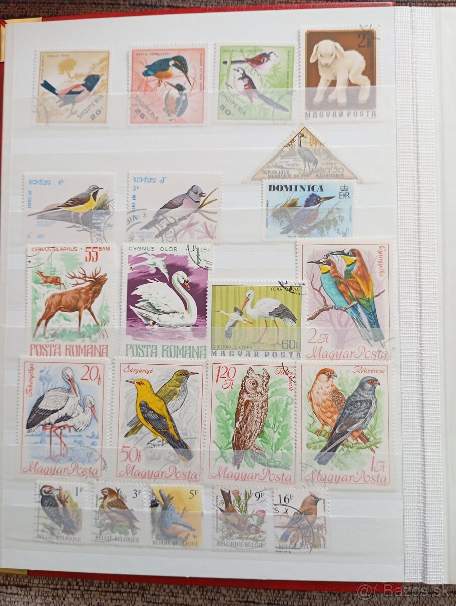 Album známok flóra a fauna. - 19