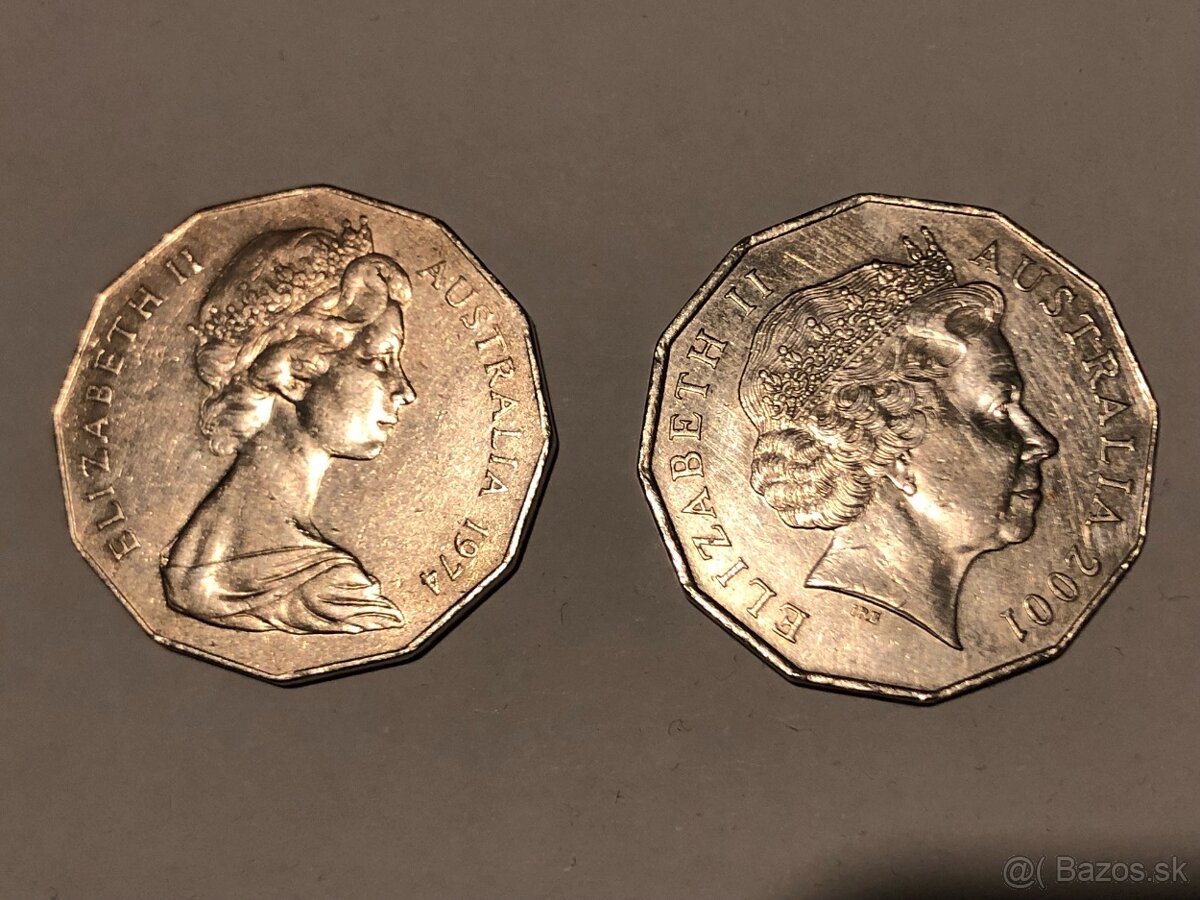 predam americke a australske strieborne dolare mince aug - 19
