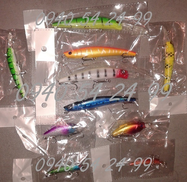 Rybárske potreby - sada mix voblerov - 19