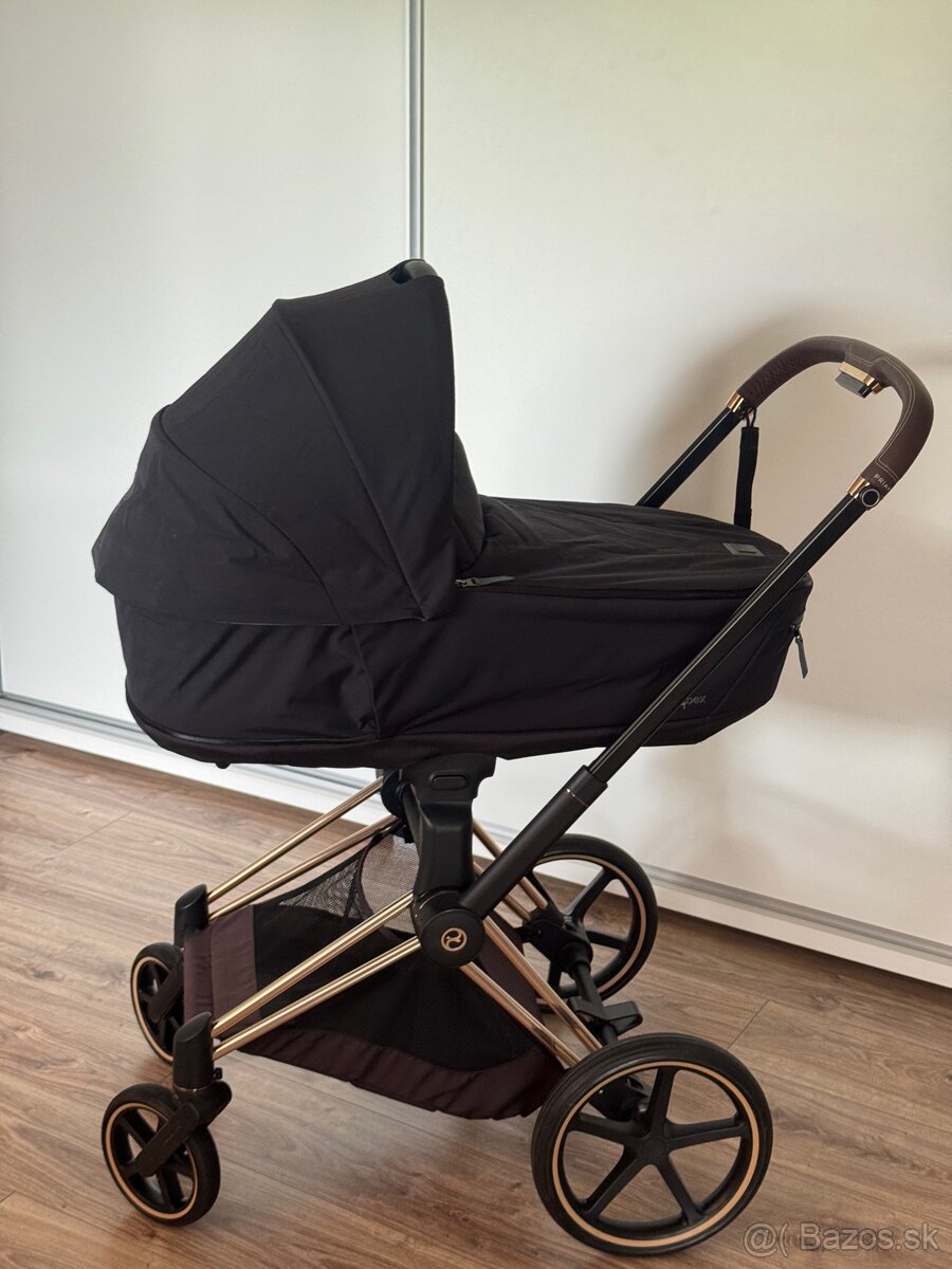 Cybex priam rosegold - black kočík - 19