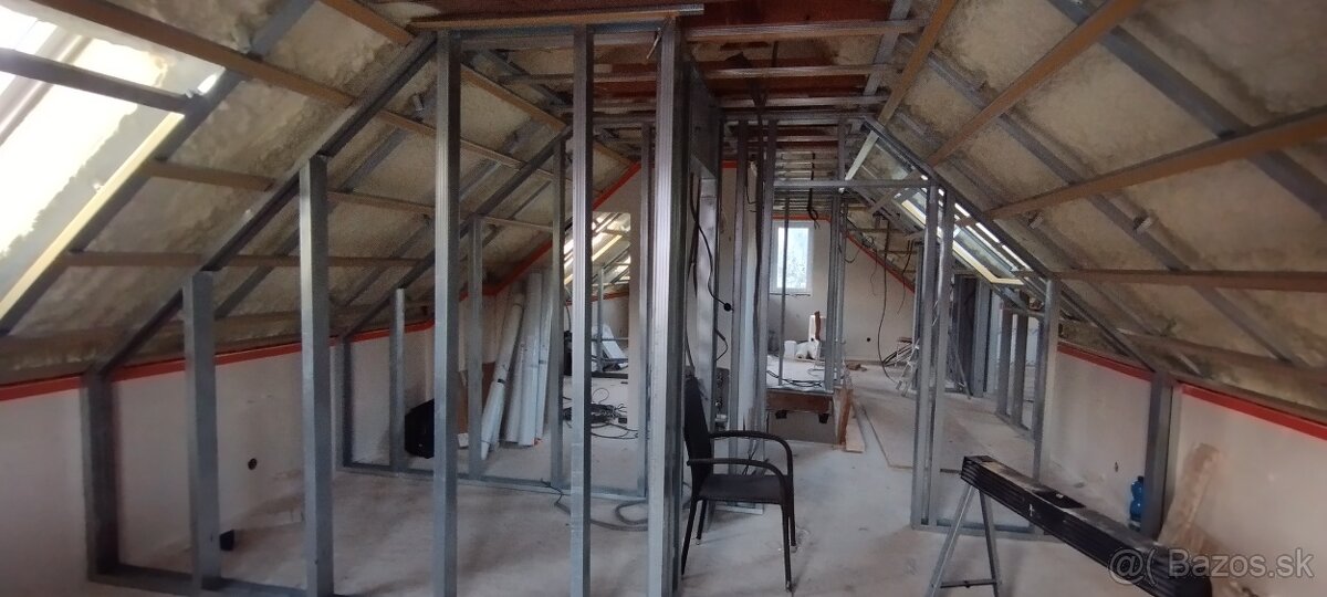 Sadrokartóny a interiérové práce - 19