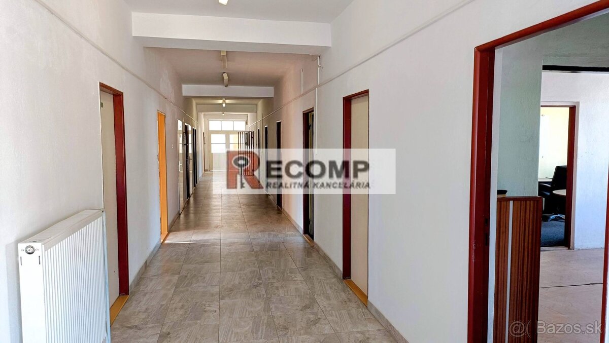 2-podlažná hala s pozemkom 2795 m2 a potenciálom rozvoja v P - 19