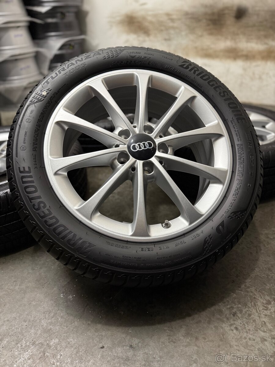 Nepoužitá letná sada 5x112 R17 , 205/55/17 Mercedes A B CLA - 19