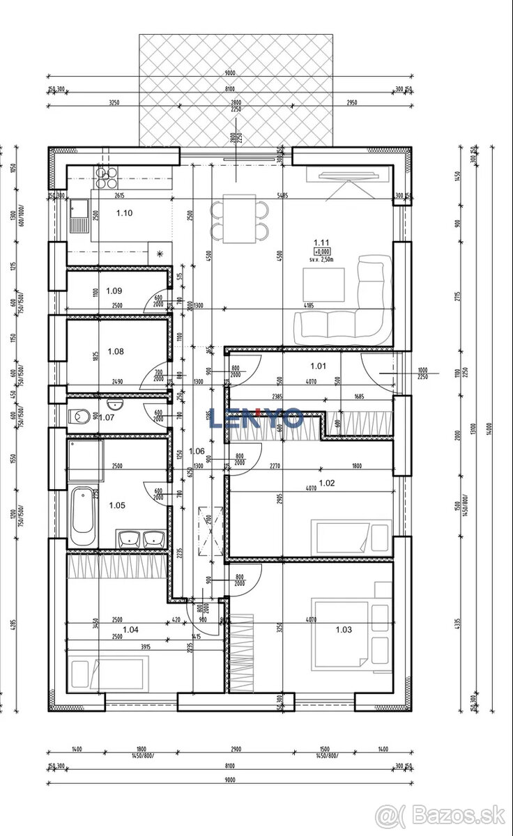 4i rodinny dom Novostavba / 100 m2 úžitková plocha - 19