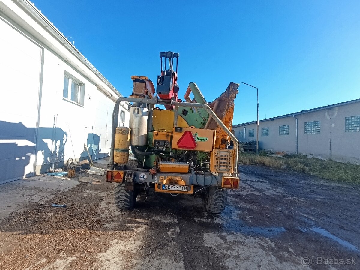 Predám traktor Lamborghoni R8 + štiepkovač heizohack - 19