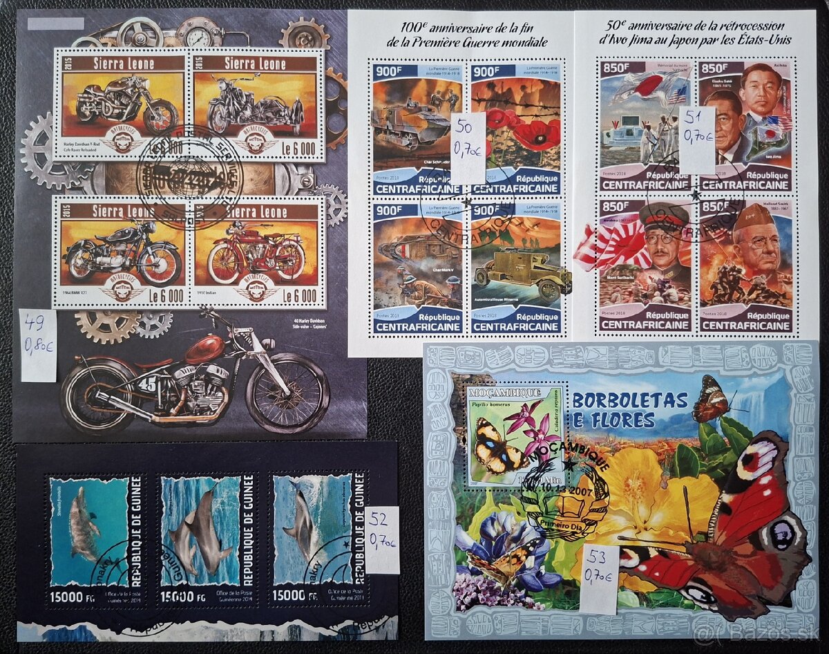 Postove znamky Mix 20 (58poloziek) - 19