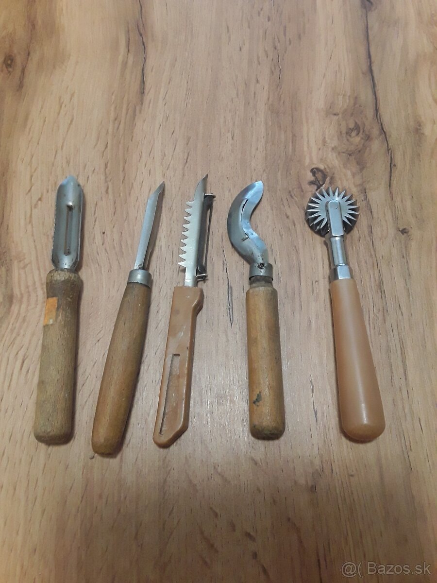 Príbor, brúsené misky.. Retro - 19