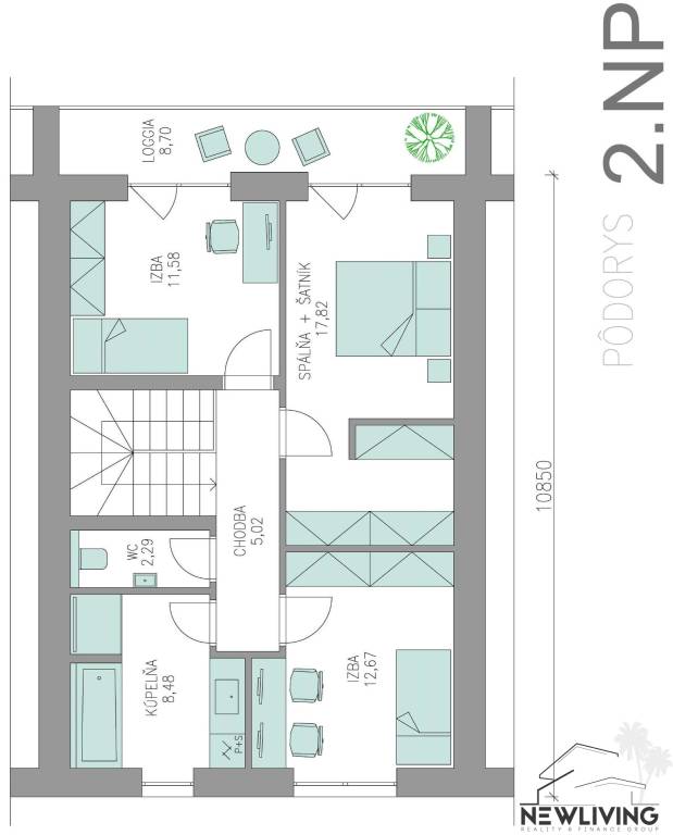 Na predaj 4iz. rodinný dom v Nitre - časť Kynek - 19