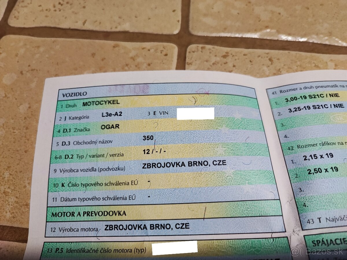 Ogar 350 typ 12 - 19