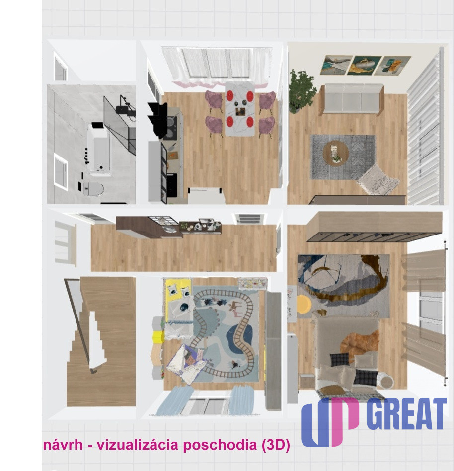 NA PREDAJ rodinný dom s krásnymi výhľadmi, Radôstka - 19