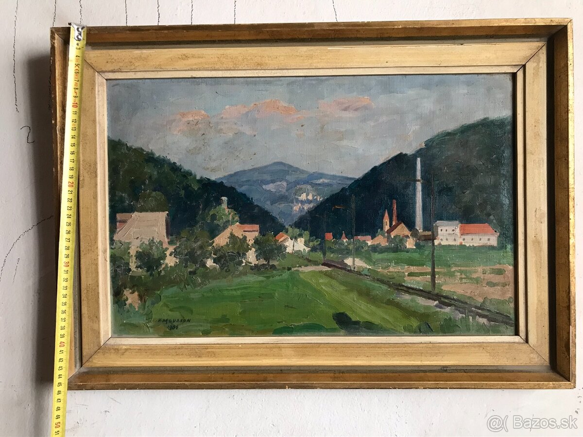 staré obrazy a rámy - 19