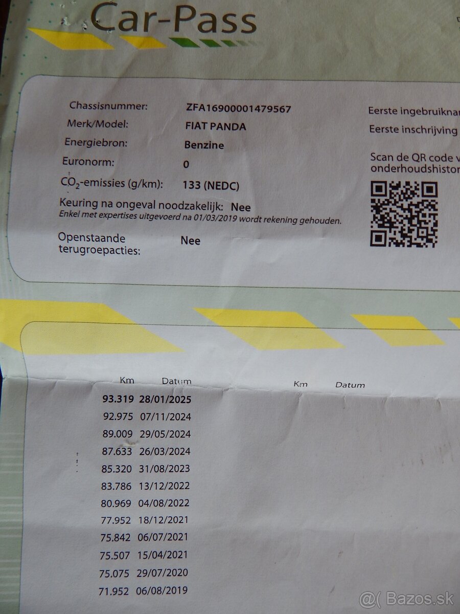 Fiat Panda 1.2 B AUTOMAT Dynamic - 19
