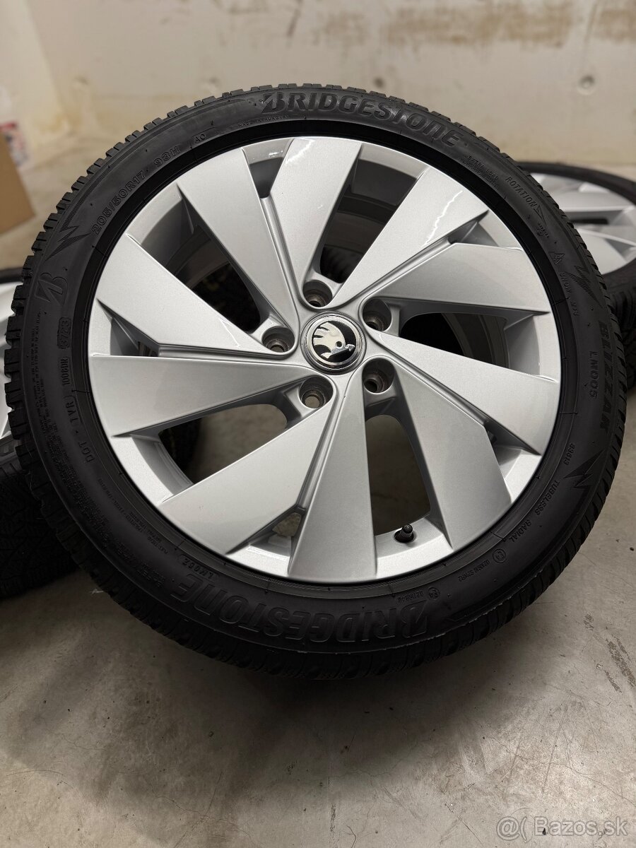 Zimná sada 5x112 R17 , 205/50/17 Golf Octavia A3 Passat - 19