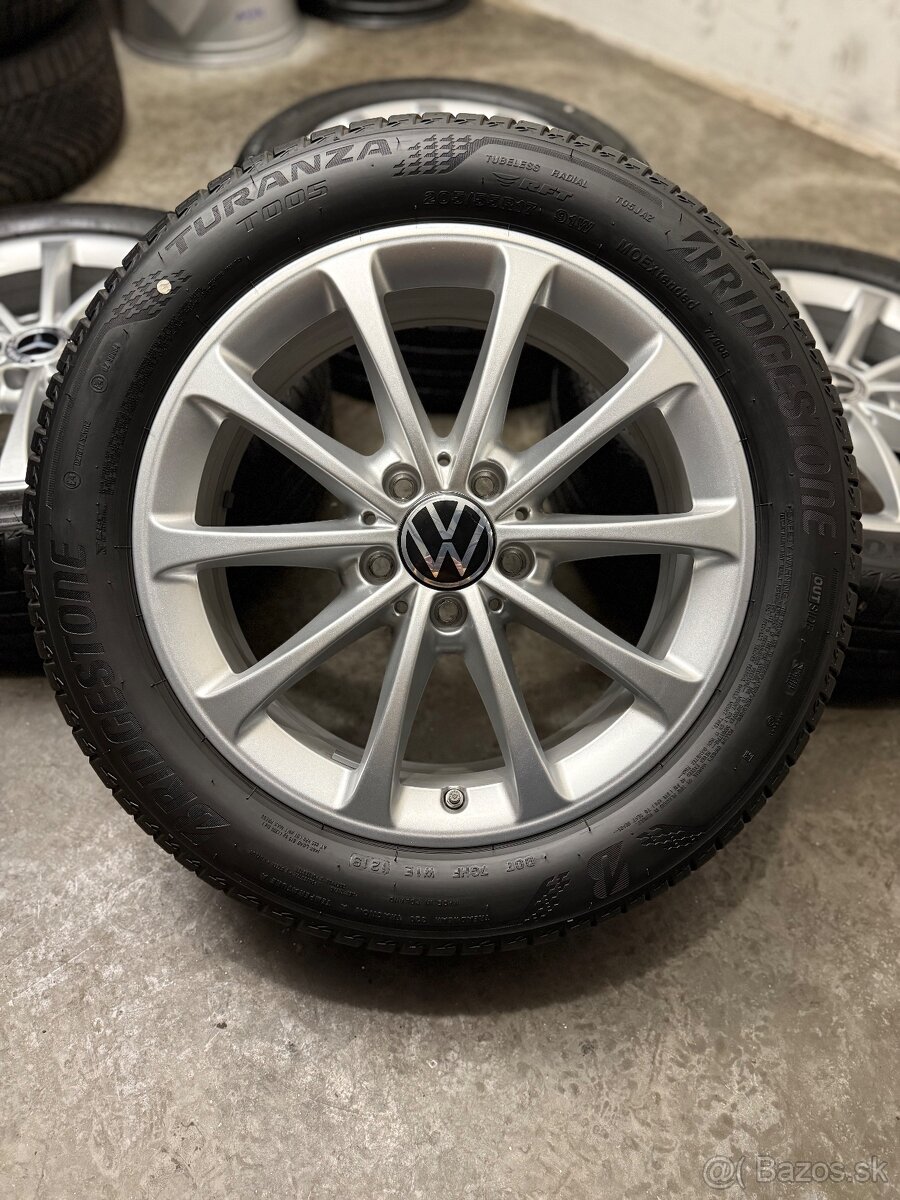 Nepoužitá letná sada 5x112 R17 , 205/55/17 Mercedes A B CLA - 19