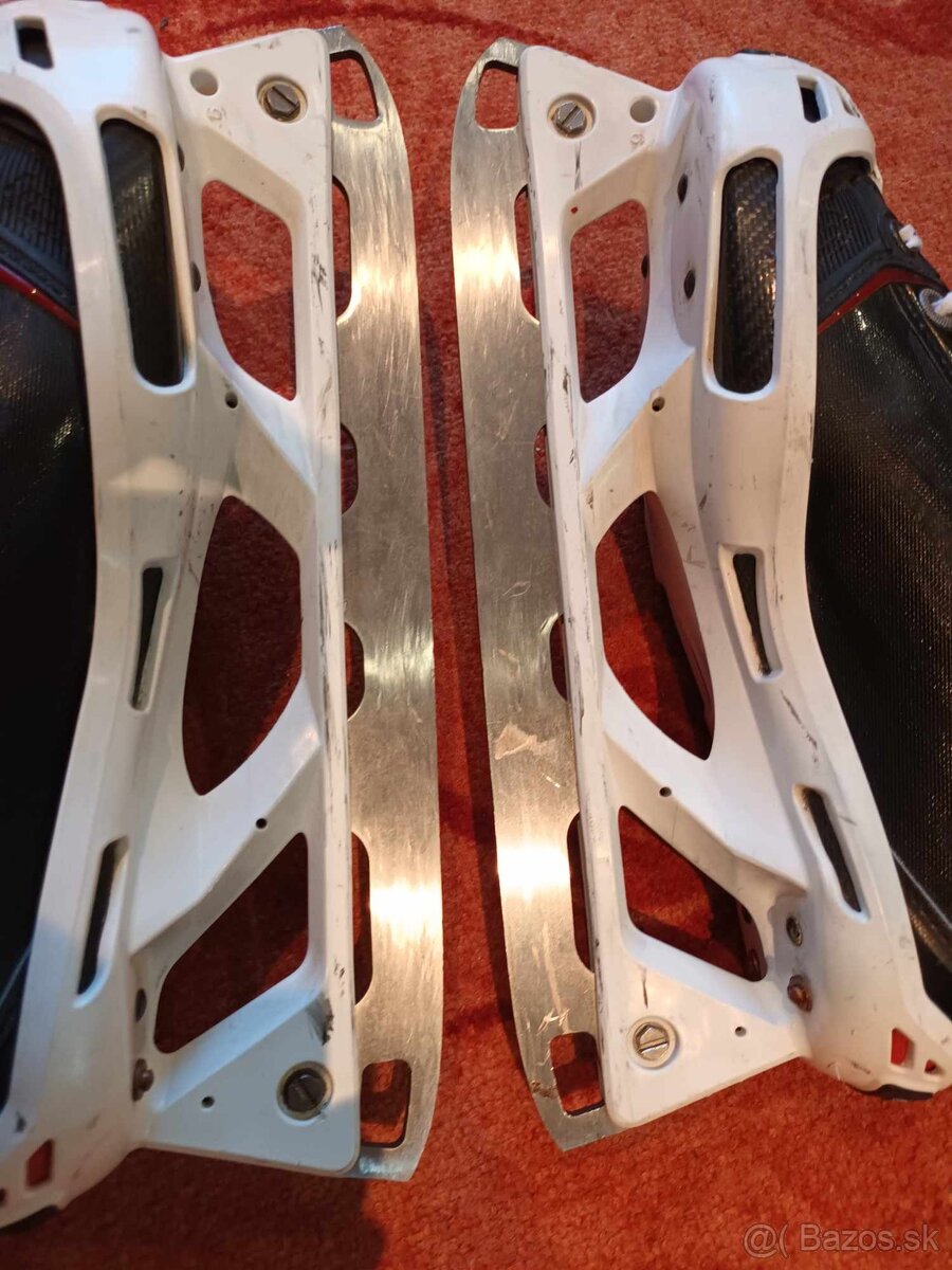 Brankárske korčule CCM RBZ,EXTRA VYSOKÉ NOŽE, 6,5., EUR 40.5 - 19