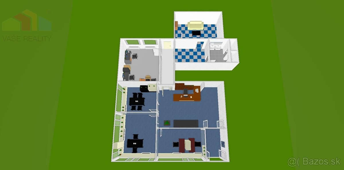 Na prenájom krásne kancelárie, 14 – 156 m², Račianska ul., i - 19