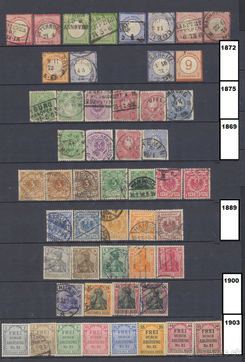 Predám poštové známky - 19