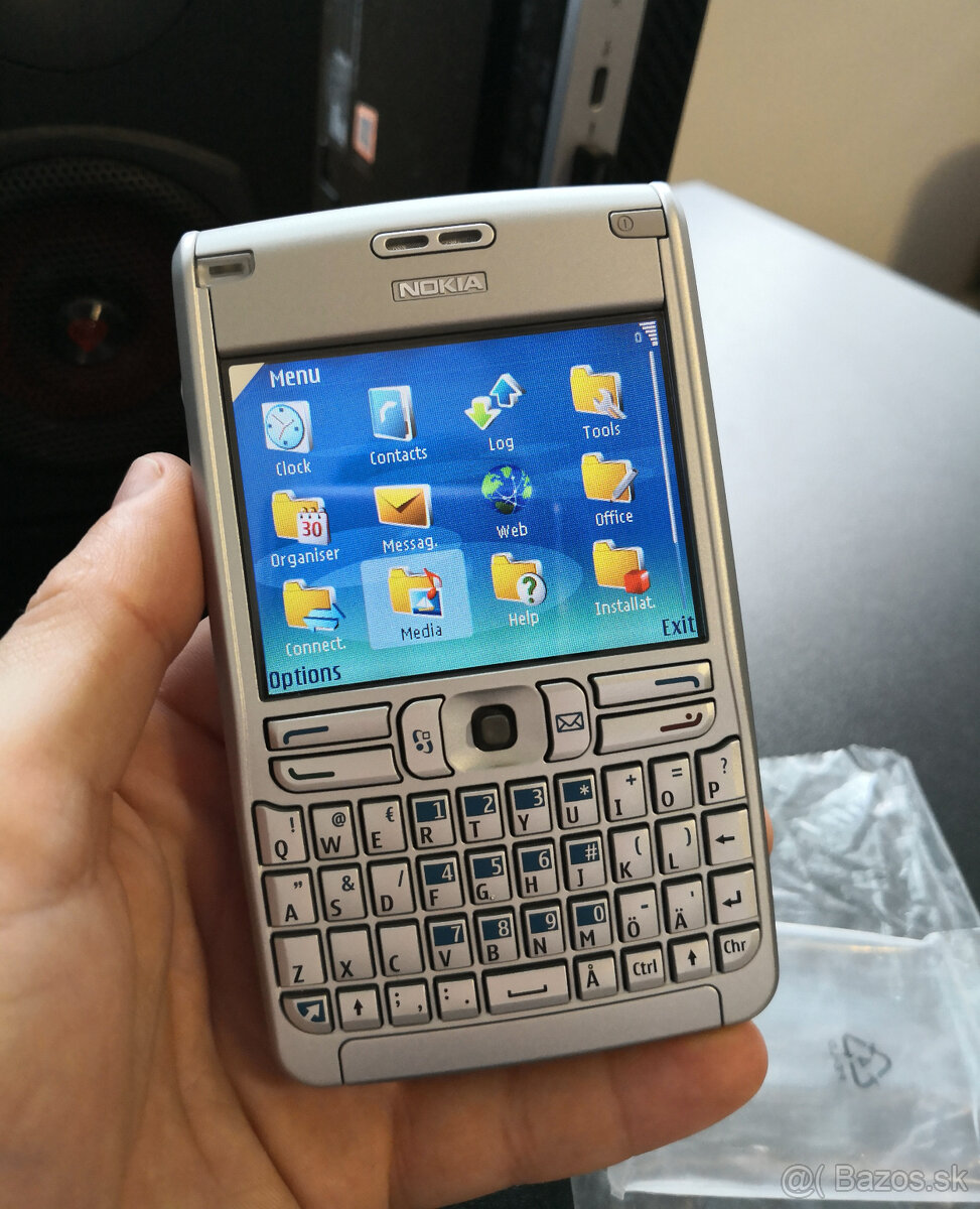 Retro Nokia E61 nový uloženka + komplet príslušen - 19