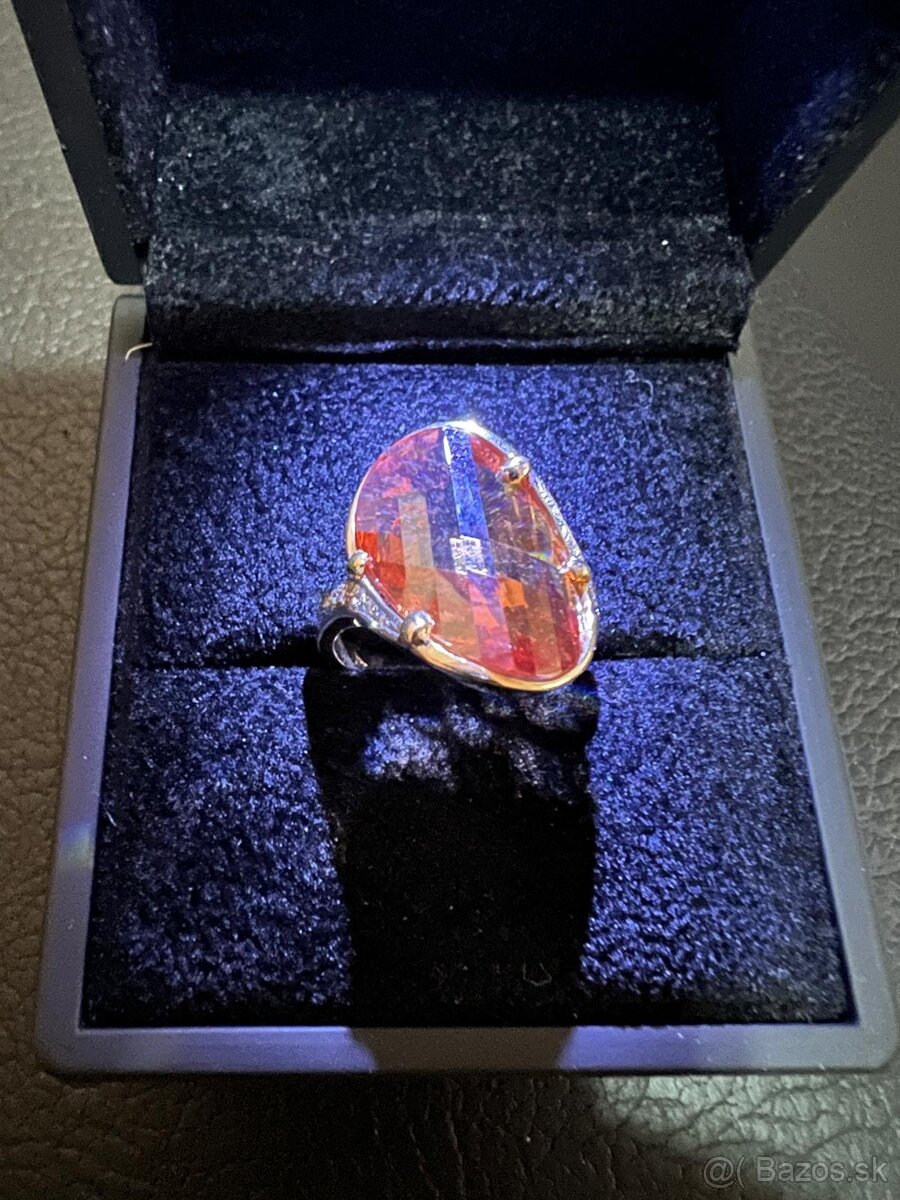 Zlatý dámsky prsteň - prstene - 19