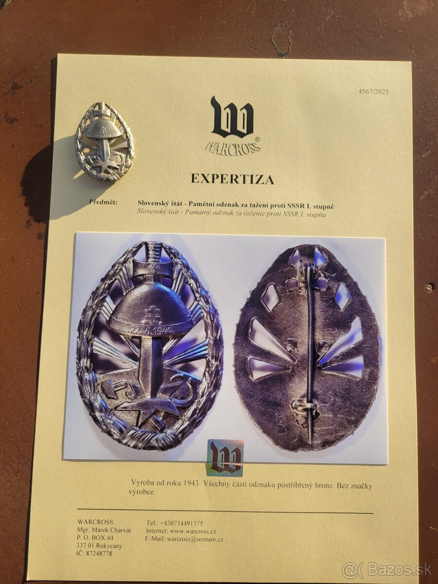 Odznak.vyznamenanie..tz. - 19