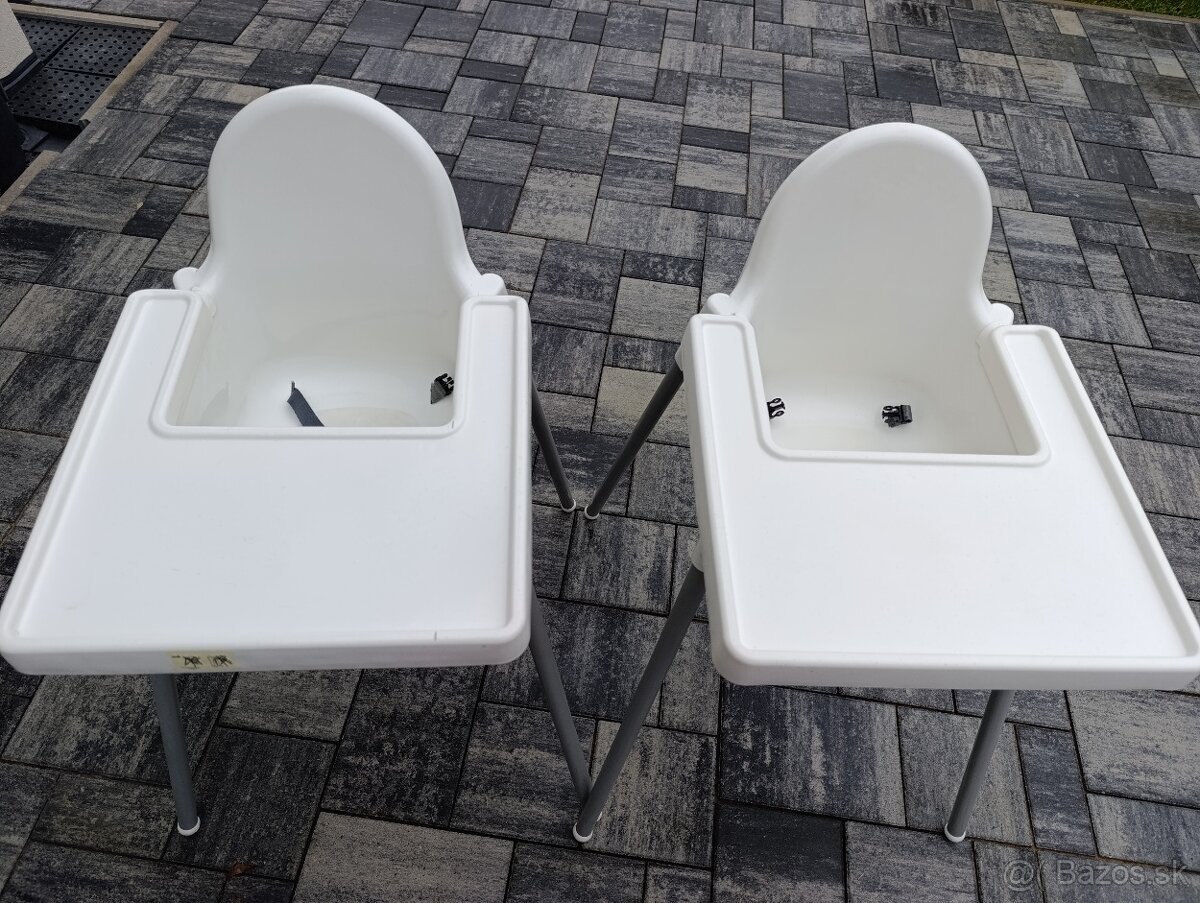 Jedálenské stoličky pre dvojičky - 19