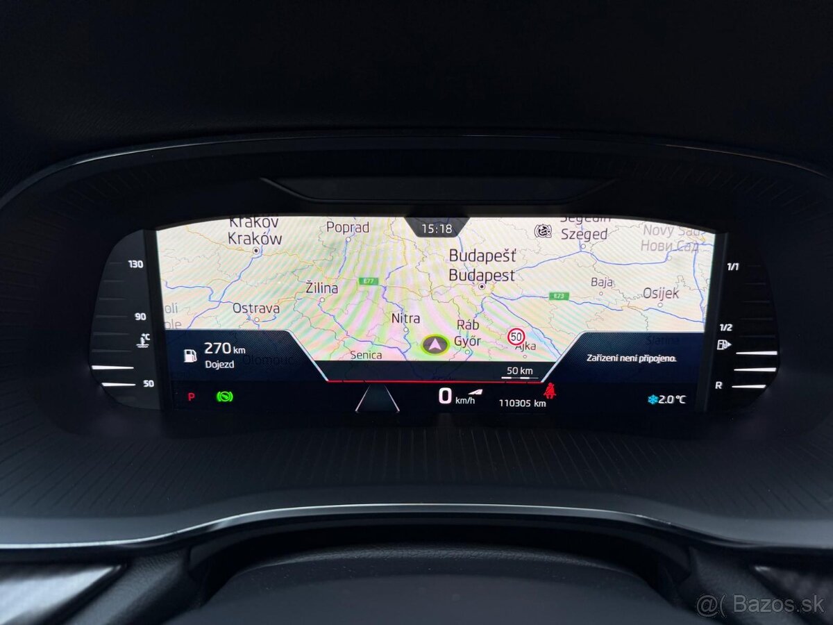 ŠKODA OCTAVIA COMBI RS BLACK LINE DSG,MATRIX,VIRTUAL,HEAD-UP - 19