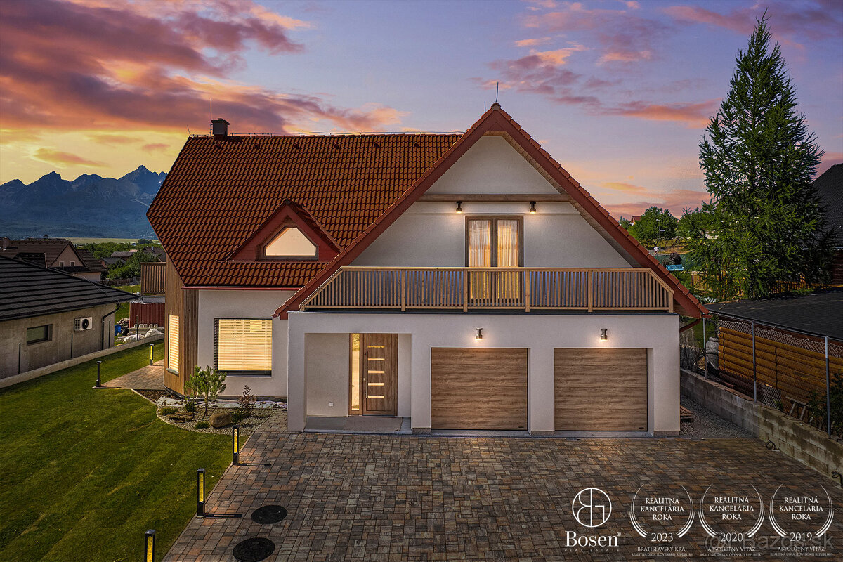 BOSEN Luxusný rodinný dom s výhľadom na Tatry, Veľká Lomnica - 19