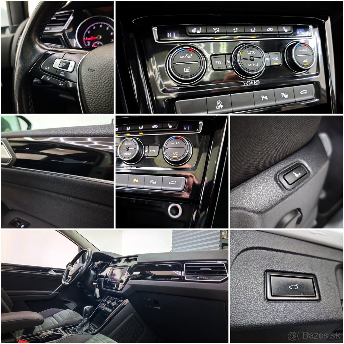 VW TOURAN 1.4 TSI 110KW,DSG,HIGHLINE,TAŽNE, 7.MÍST, LED, ACC - 19