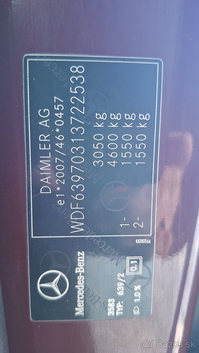 MERCEDES VITO 9 MIESTNY BUS.110 CDI - 19