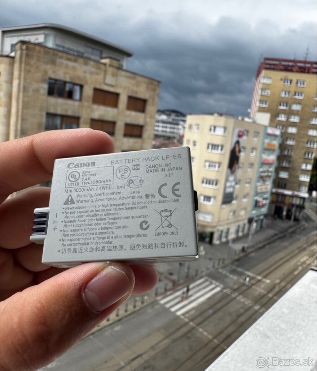 Predám Canon EOS 500D + objektív 18-55 IS STM - 19