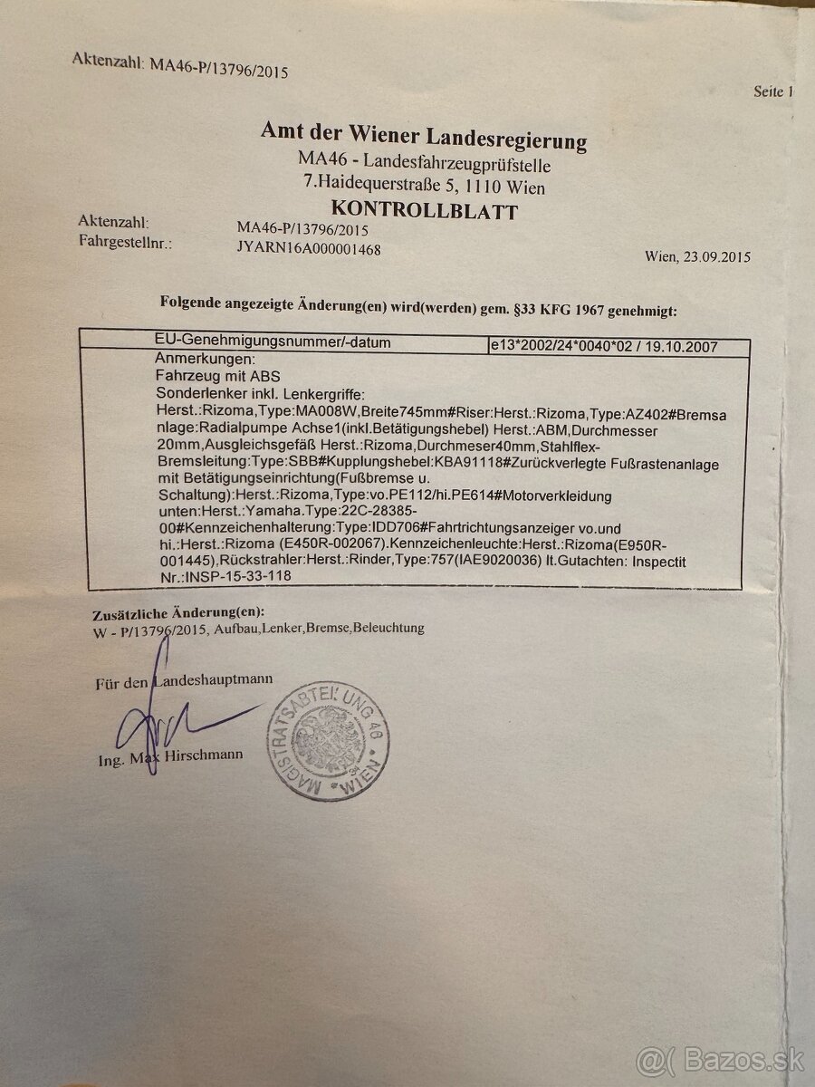 2009 FZ1-NA YAMAHA ABS CARBON LEO VINCE naj. 25000 nová STK - 19