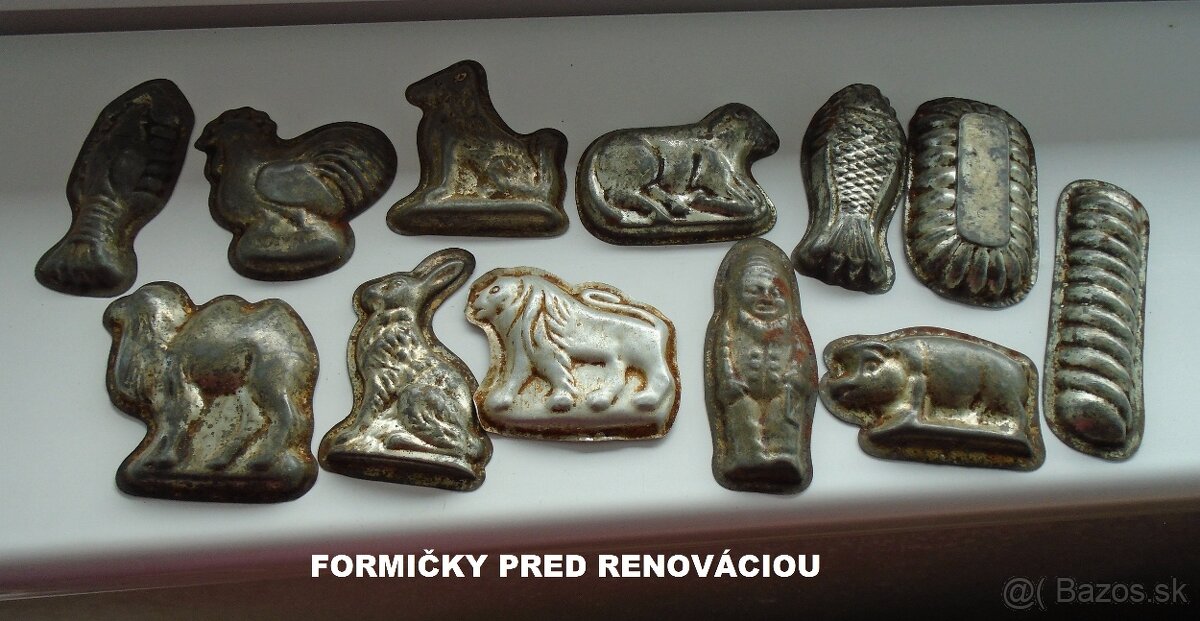FORMIČKY A VYKRAJOVAČKY, DOBOVÉ na pečenie, pre zberateľov - 19