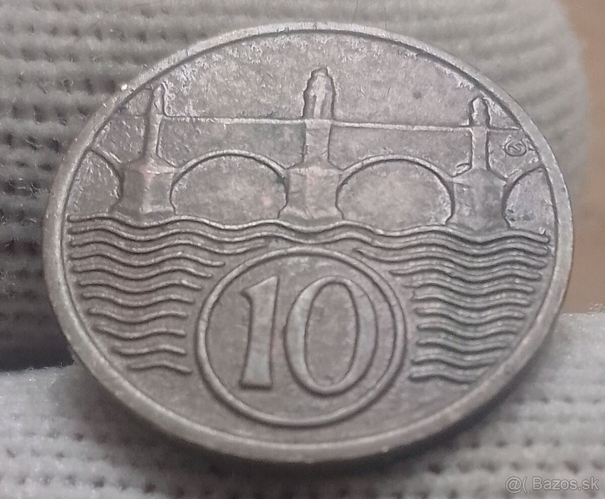 Československé medené 10haliere. - 19
